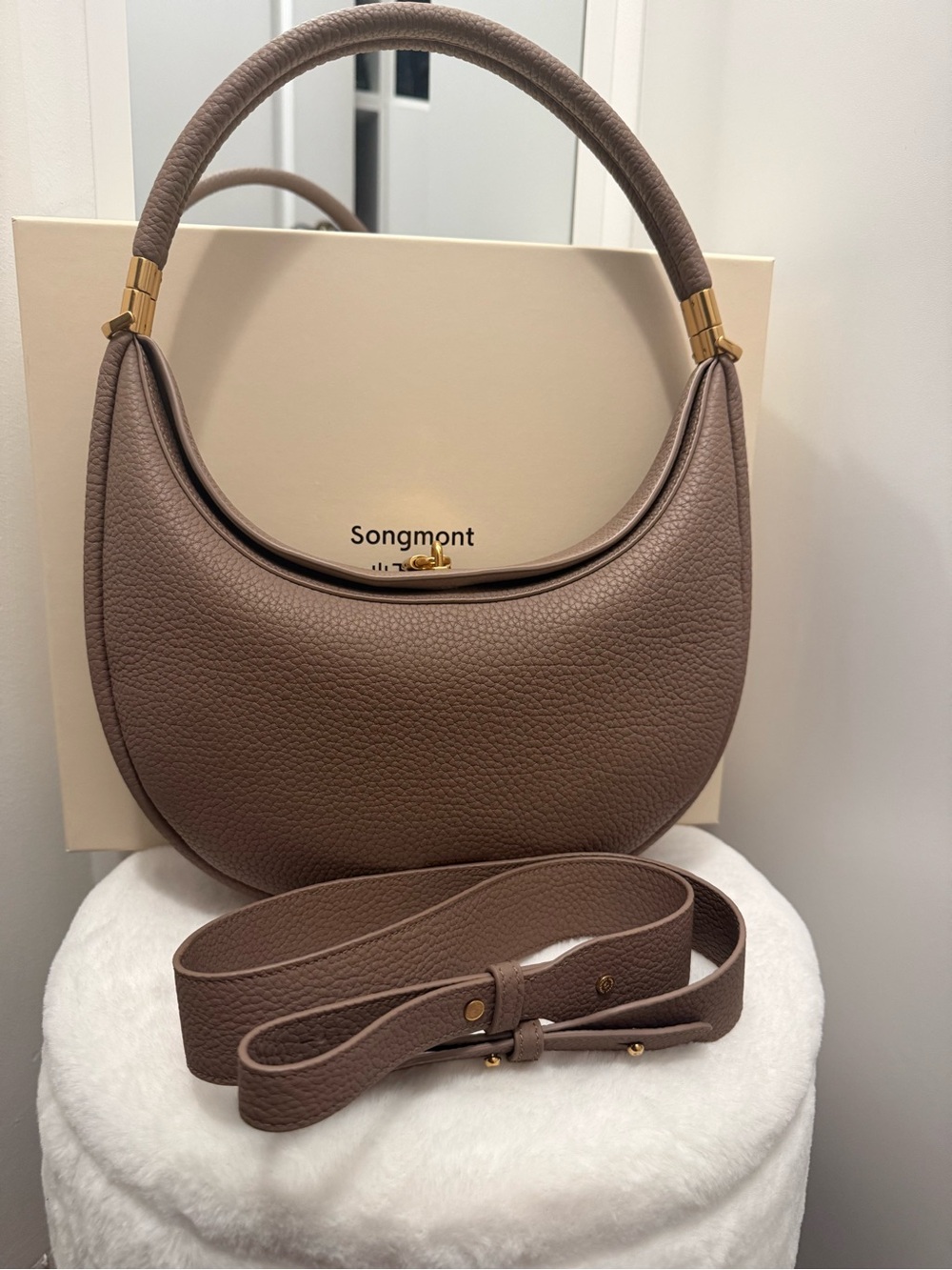 Songmont luna Leather Bag
